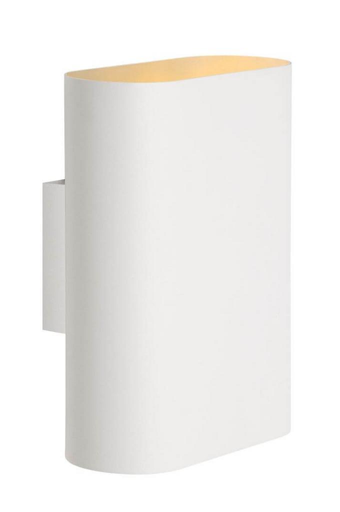Lucide OVALIS - Wandlamp wit 2x E14, Huis en Inrichting, Lampen | Wandlampen, Nieuw, Verzenden