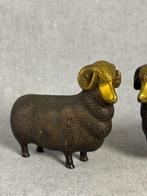 Set schapen, Rammen - Brons - China - Eind 20e eeuw