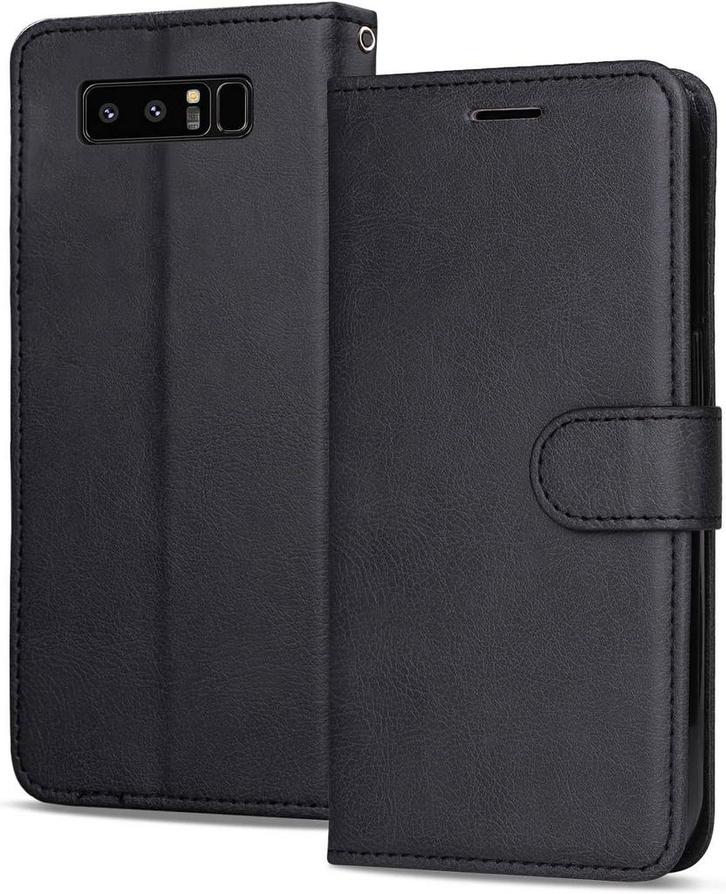 DrPhone Flipcover - Bookcase - Geschikt voor Galaxy Note 8 -, Télécoms, Téléphonie mobile | Housses, Coques & Façades | Samsung