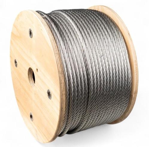 Staalkabel 3 mm 900 meter op katrol, Tuin en Terras, Overige Tuin en Terras, Verzenden