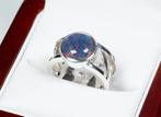 Zonder minimumprijs - Ring Silber - Opal, Handtassen en Accessoires, Ringen, Nieuw