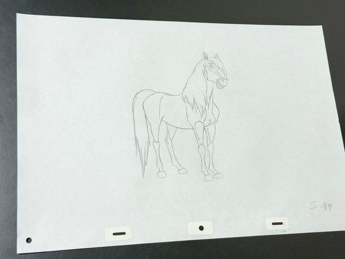DreamWorks - Spirit animatie tekening - Spirit: Stallion of, Cd's en Dvd's, Dvd's | Tekenfilms en Animatie