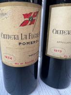1973 & 1974 Chateau La Fleur-Petrus - Pomerol - 2 Bouteilles, Verzamelen, Nieuw