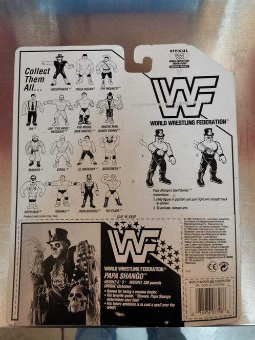 Hasbro - Figurine articulée Papa Shango Hasbro WWF Serie 6 -, Antiek en Kunst, Antiek | Overige Antiek