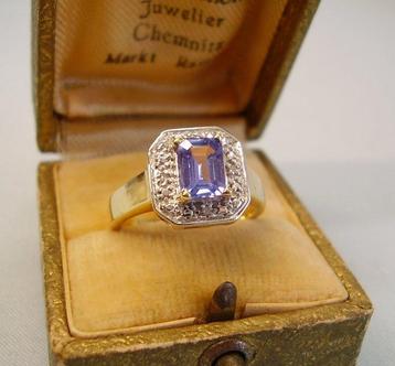 Sans Prix de Réserve - Harry Ivens - Bague Argent, Plaqué or