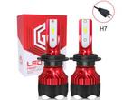 Veiling - Auto koplampen set - LED - H7 - krachtig - 2x 30Wa, Auto-onderdelen, Verlichting, Nieuw