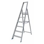 Solide professionele trapladder Compact 6 treden, Ophalen of Verzenden, Nieuw, Trap, 2 tot 4 meter