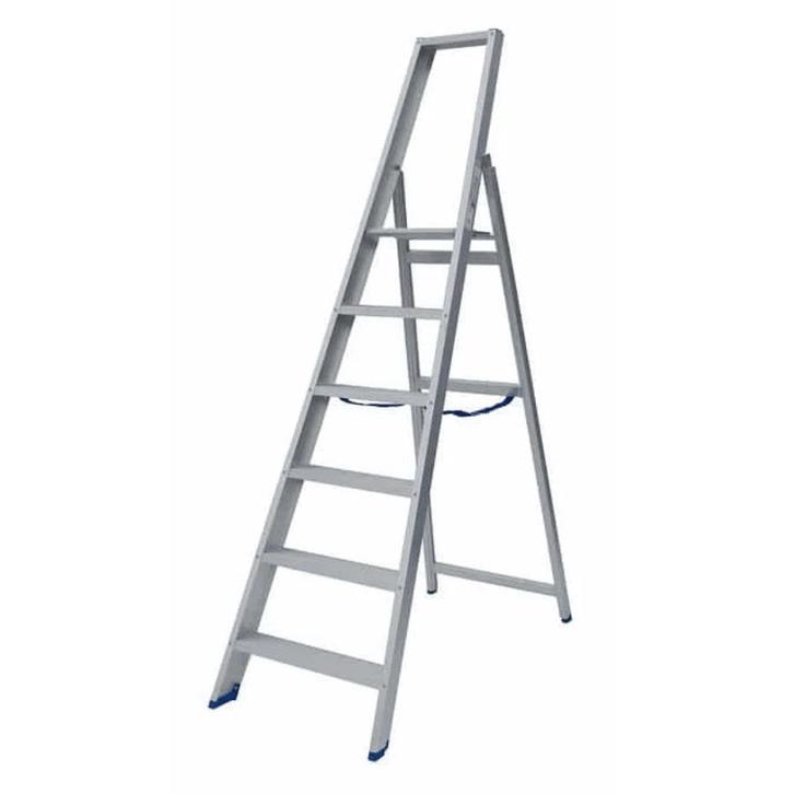 Solide professionele trapladder Compact 6 treden, Bricolage & Construction, Échelles & Escaliers, Enlèvement ou Envoi
