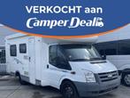 Chausson Flash - Zorgeloos verkocht aan CamperDeal, Caravanes & Camping, Camping-cars, Half-integraal