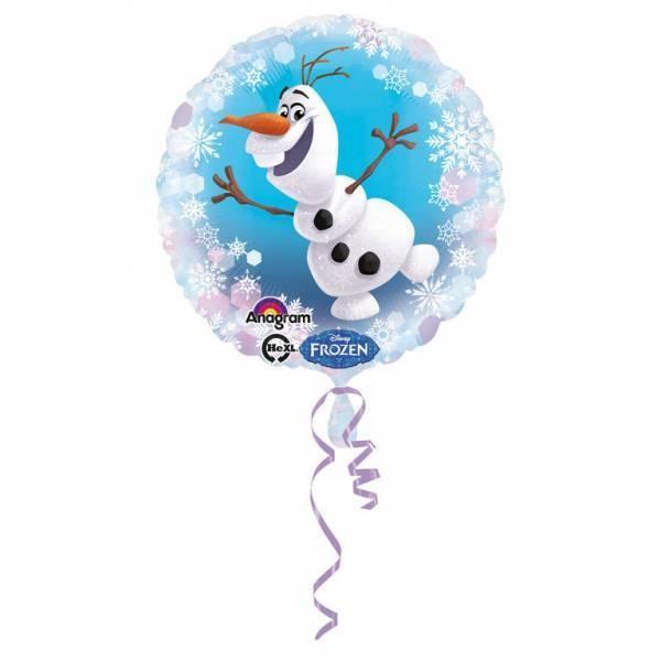 Frozen Helium Ballon Olaf 43cm leeg, Hobby en Vrije tijd, Feestartikelen, Nieuw, Verzenden