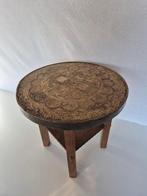 Salontafel - Koper, Eik - Koperen blad