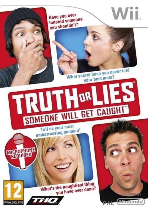 Truth or Lies (Nintendo wii tweedehands game), Games en Spelcomputers, Spelcomputers | Nintendo Wii, Ophalen of Verzenden