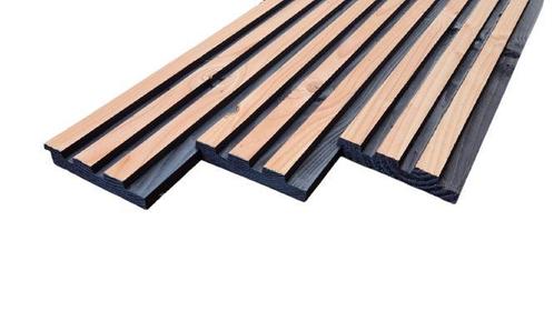 Rhombus profiel triple planken - Douglas - tuinhout palen, Doe-het-zelf en Bouw, Platen en Panelen, Nieuw, Hout, Ophalen of Verzenden