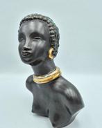 Margit Izsépy - Buste, African Venus - 18 cm - Keramiek -, Antiek en Kunst