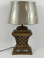 Tafellamp - Brons - Een grote bronzen lamp