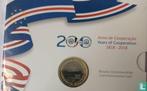Kaapverdië 200 escudos 2018 200 years of historic ties a.., Verzenden, Overige landen, Losse munt, Zilver