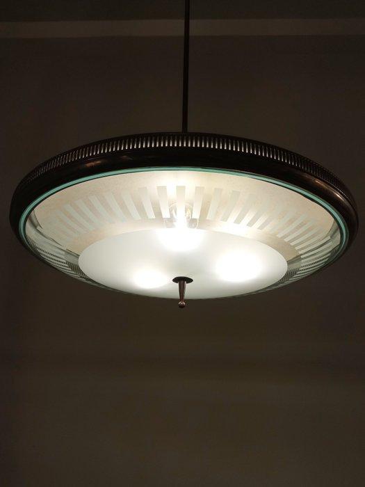 Plafondlamp - Messing, Antiek en Kunst, Antiek | Verlichting