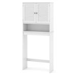 2dekans | Coast Toiletkast met 2 Deuren - 66 x 25,5 x 157 cm, Huis en Inrichting, Ophalen of Verzenden, Nieuw