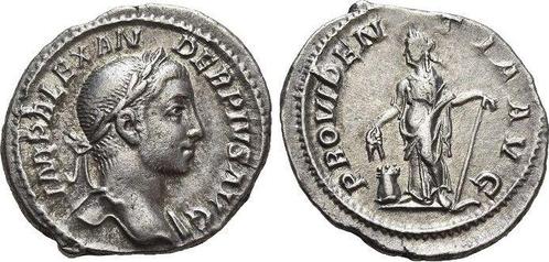 Denar 222-235 n Chr Rom Severus Alexander 222-235 n Chr, Postzegels en Munten, Munten en Bankbiljetten | Verzamelingen, Verzenden