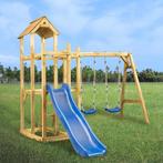 vidaXL Speelhuis 285x305x226,5 cm geïmpregneerd grenenhout, Kinderen en Baby's, Speelgoed | Buiten | Speeltoestellen, Verzenden