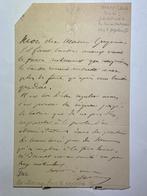 Charles de Morny [1811-1865] - Lettre autographe signée du