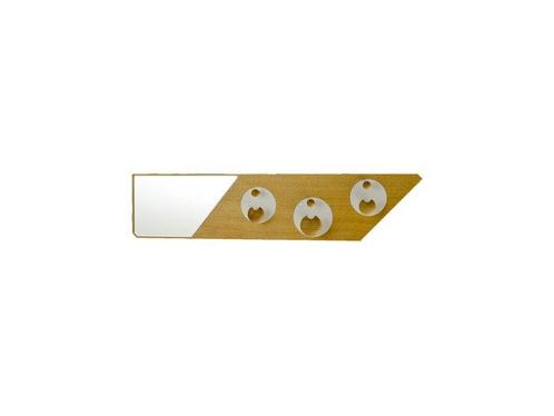 Colé Italia - Bracchetti & Saibene - Kapstok - regel - Eik, Antiek en Kunst, Kunst | Designobjecten