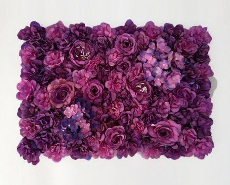 Flowerwall flower wall 40*60cm. 6 paarstinten rozen en, Hobby en Vrije tijd, Knutselen, Nieuw