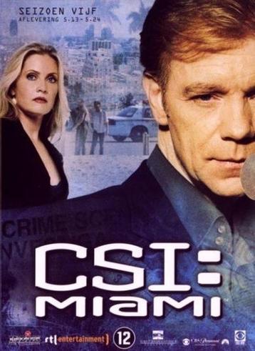 Csi Miami seizoen 5 (deel 2) (dvd tweedehands film), Ophalen of Verzenden