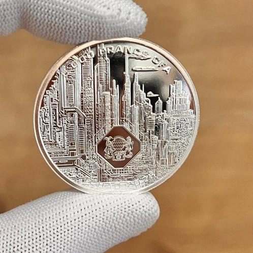 Tchad. 5000 Francs 2025 AI 1 oz Silver Coin (.999), Postzegels en Munten, Munten | Europa | Niet-Euromunten