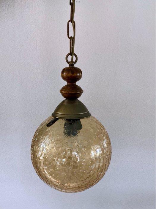 Lamp - Glas - Plafond lamp, Antiek en Kunst, Curiosa en Brocante