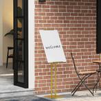 vidaXL Beursdisplays 2 pcs Goud 26,5 x 26,5 x 150 cm Staal, Verzamelen, Verzenden, Nieuw