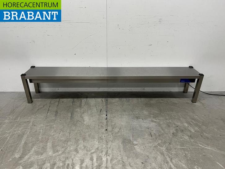 RVS Warmhoudbrug Warmtebrug 200 cm 230V Horeca, Zakelijke goederen, Horeca | Keukenapparatuur, Ophalen of Verzenden