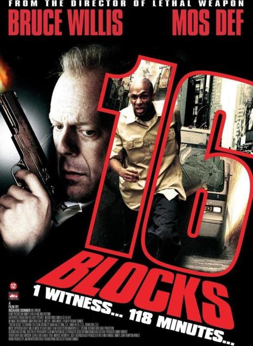 16 Blocks(dvd nieuw), Cd's en Dvd's, Dvd's | Actie, Ophalen of Verzenden