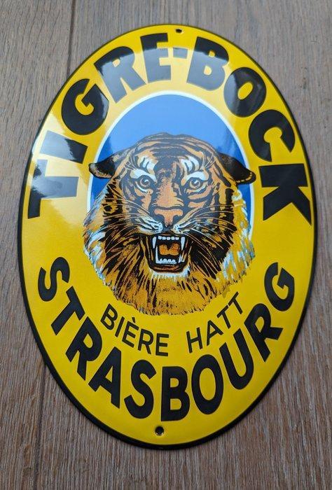 Tigre Bock - Emaille bord - Emaille, Antiek en Kunst, Antiek | Wandborden en Tegels