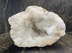 Melkachtig kwarts Geode - Hoogte: 14 cm - Breedte: 21 cm-