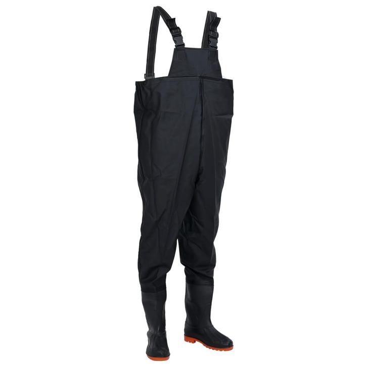 vidaXL Waadpak met laarzen maat 43 zwart, Watersport en Boten, Hengelsport | Algemeen, Nieuw, Verzenden
