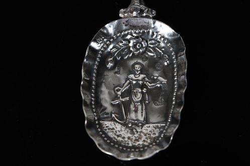 .835 Lepel met vrouwen motief - Lepel - Zilver, Antiek en Kunst, Antiek | Zilver en Goud