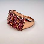 Zonder minimumprijs - Ring 18K goudvergulde 925 zilveren, Nieuw