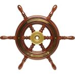 Houten Stuurwiel Boot Mahonie 500mm, Ophalen of Verzenden, Nieuw