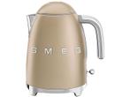 SMEG -  Waterkoker Jaren 50 Matt Champagne, Elektronische apparatuur, Waterkokers, 1 tot 2 liter, Verzenden, Nieuw