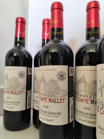2022 Château Le Comte Mallet - Saint-Émilion Grand Cru - 12