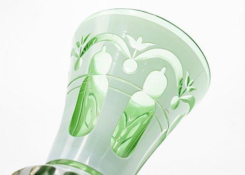 Haida Art Nouveau Multilayer Glass Vase 1910 - Vase -, Antiek en Kunst, Antiek | Glaswerk en Kristal