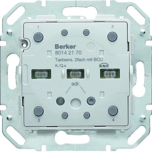 Hager 2 Gang Drukknopmodule Met Buskoppelingseenheid -, Doe-het-zelf en Bouw, Elektriciteit en Kabels, Verzenden