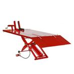 Extra brede heftafel motorfiets pneumatisch rood, Ophalen of Verzenden, Nieuw