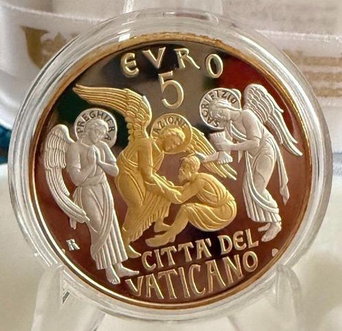 Vaticaan. 5 Euro 2019 Circolo di San Pietro Proof, Postzegels en Munten, Munten | Europa | Euromunten
