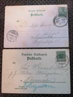 Allemagne - Düsseldorf 120 cartes postales de 1896 à 1926 -, Gelopen