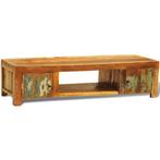 vidaXL Tv-meubel met 2 deuren vintage stijl gerecycled hout, Maison & Meubles, Armoires | Mobilier de télévision, Verzenden
