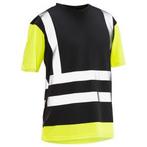 Jobman 5126 t-shirt hi-vis xxl noir/jaune