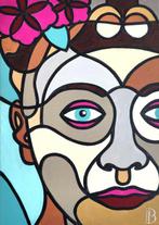 BABOETSIE - Mysterious Girl, Antiek en Kunst, Kunst | Schilderijen | Modern