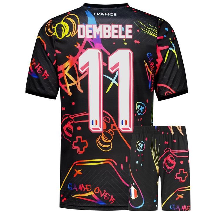 Kingdo Frankrijk Voetbaltenue Dembele - Gaming - Kind en, Sports & Fitness, Football, Envoi